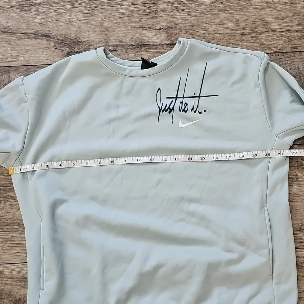 Nike Sky Blue Crewneck with Signature Logo